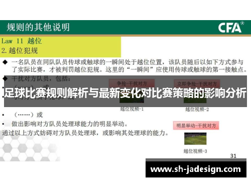 足球比赛规则解析与最新变化对比赛策略的影响分析